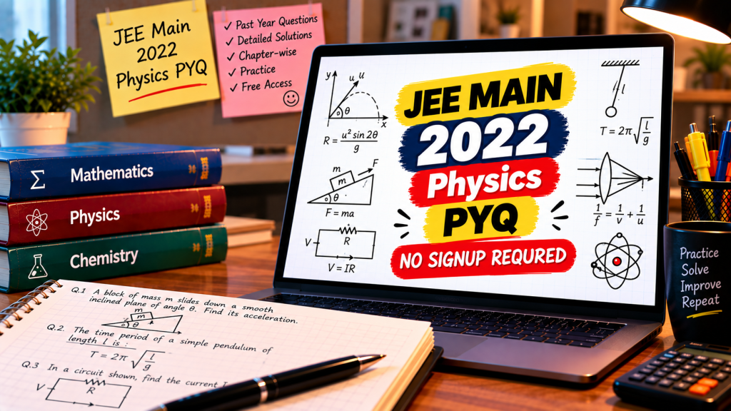 JEE Physics PYQ Study Desk